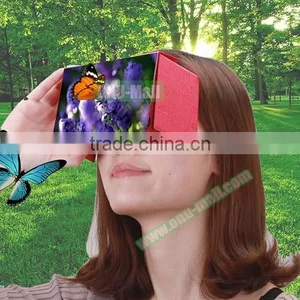 Factory Price VR BOX 2.0 Google Cardboard, 3D Glasses Bluetooth Controller for 4.7 - 6.0 Inch Mobile Phone thumbnail-6