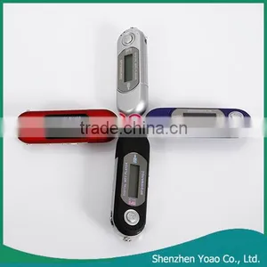 USB2.0 LCD 16GB MP3 Player With Voice Recorder Function Red thumbnail-6