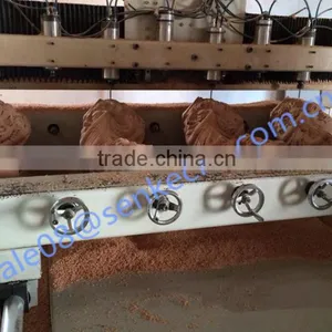 Cylinder Engraving Machinery for 3d Wood Stone Marble Columns Sofa Legs Stair Handrail and Statue thumbnail-4