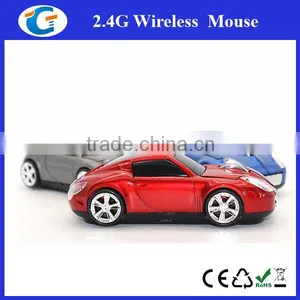 2.4ghz Sport Car Shaped Wireless Optical Mouse thumbnail-1
