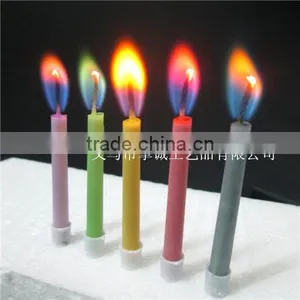 Factroy Sale Colored Flame Candle for Birthday Wholesale thumbnail-5