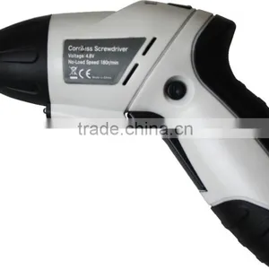 3.6Volt / 4.8Volt Cordless Screwdriver With Folded Handle and LED Light thumbnail-1