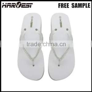 2016 Fancy Sandale Flip Flop Woman , Girl Rubber Wedge Beach Slipper thumbnail-1