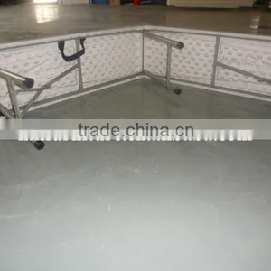 6ft Outdoor Plastic Folding Bench thumbnail-1