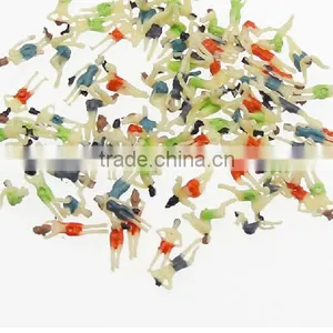 Model Swimming Figure, Scale Plastic Swimming Figure for 1/100, Plastic Mini Human Figures, Plastic 3d Swimming Figure thumbnail-5