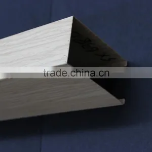 Aluminum Slat Ceiling With Wood Grain Color U Aluminum Screen Ceiling Panel thumbnail-3