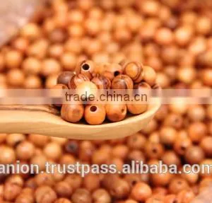 Olive Wood Round Beads 6mm thumbnail-3