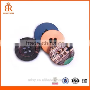 Wholesale Colorful 4 Holes Sewing Type Shirt Button thumbnail-1