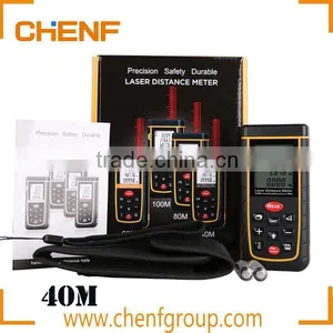 New Arrival Laser Distance Meter Rangefinder Range Finder With Tape Bubble Level Measure Area/Volume OEM thumbnail-5