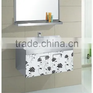 5506A Stainless Steel 60cm Bathroom Vanity Cabinet thumbnail-1