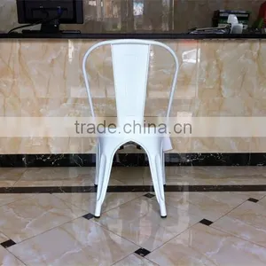 High Quality Cheap Vintage Metal Chairs for Restaurant thumbnail-6
