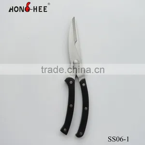 Classic POM Handle Serrated Blade Chicken Scissors thumbnail-1