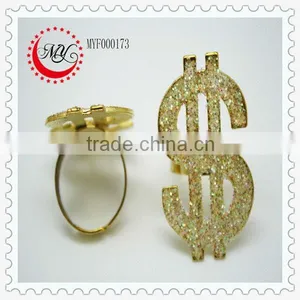 "DOLLAR" New Design Finger Ring thumbnail-1