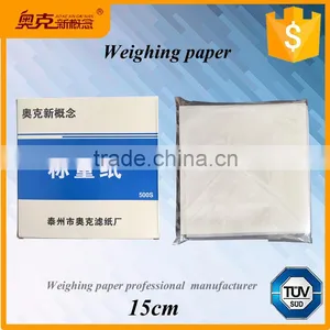 Gold Supplier 15cm * 15cm Balance Weighing Paper for Lab Use thumbnail-1