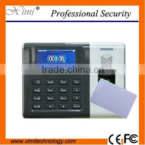 Free Software and SDK Fingerprint Time and Attendance XM100 Time Recorder Optional ADMS and Wifi Module thumbnail-1