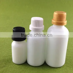 White Glass Bottle Childproof Cap/ White Glass Pipette Dropper Bottles /white Glass Euro Dropper Bottles thumbnail-5