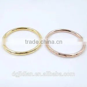 Stainless Steel Round Flat Engraved Bangle thumbnail-2