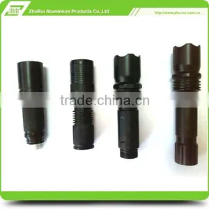 Aluminum Flashlight Torch Shell /CNC Processing Flashlight Cover/military Flashlight Casing thumbnail-1