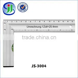Good After-sale Service Wide Aluminium L-shaped Ruler With Level Vial thumbnail-1