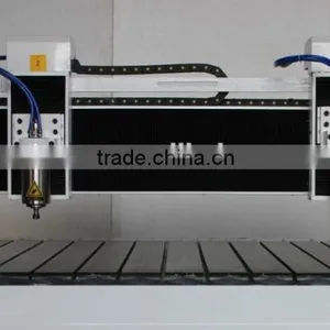 2 Heads Advertising CNC Router Machine With 2 Rotary Axis 1212 Model thumbnail-2