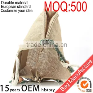Custom Ladies Used Jute Bag for Shopping With Custom Logo Quality Choice thumbnail-6