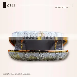 Wholesale Upscale Vogue Metal Evening Bag thumbnail-4
