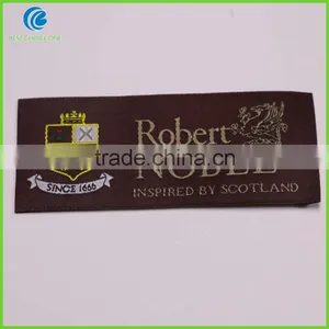 Customize Brand Name Fabric Cloth Garment Label Woven Cheap Clothing Labels thumbnail-1