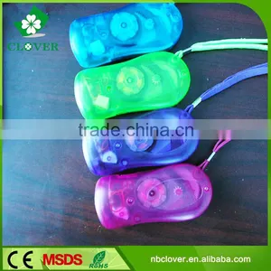 Mini 3 LED Hand Crank Dynamo Led Flashlight thumbnail-4