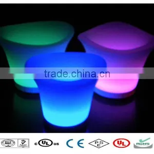 Multiy Color Led Ice Bucket Silicone Ice Bucket thumbnail-1