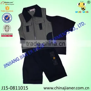 2015 New Summer Baby Cloth 3pcs Set Wholesale thumbnail-1