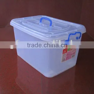 Plastic Transparent Storage Container /box 74L thumbnail-1