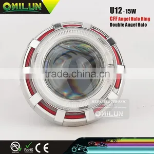 Factory Direct Wholesale Item U12 12-80V 15W LED Projector Lamp With Devil Eye Quality Choice thumbnail-1