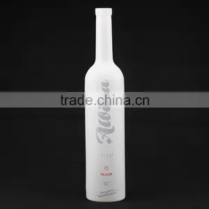 High Quality Frosted Glass Bottle Tequila Glass Bottle Fancy Glass Bottle thumbnail-6
