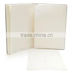 Black Pu Leather Notebook Diary With Pocket Inside thumbnail-2