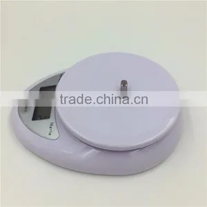 Household Use LCD Display Vegetable Food Kitchen Scale 5000g WH-B05 thumbnail-6