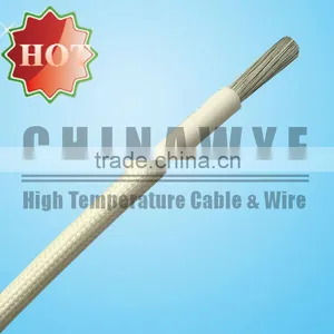 AWM UL3075 Fiberglass Braid Silicone Rubber Heat Resistant Wire thumbnail-1