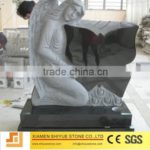 Shanxi Black Headsone With Angelas Or Customized Shaped thumbnail-1
