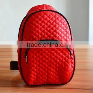 Fashion Cheap Women PU Leather Designer Lady Shoulder Zipper Bag thumbnail-4
