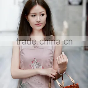 National Wind Cotton Sleeveless Dresses thumbnail-3