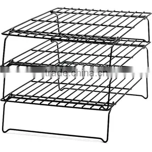 Icegreen Kitchen Use Metal 3-Tier Stackable Cooling Rack thumbnail-1