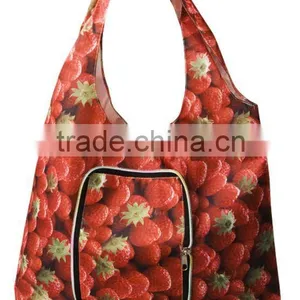 210D Suprior Quality Polyester Foldable Shopping Bag thumbnail-2
