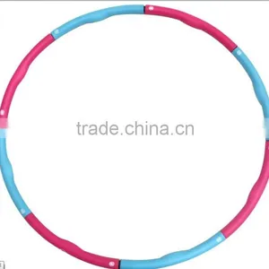 Foam Covered Weighted Hula Hoop for Fitness thumbnail-1
