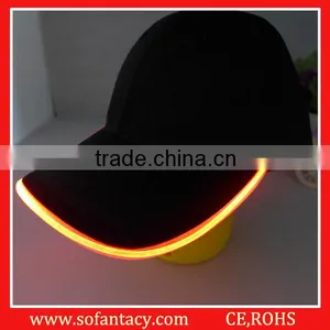 Best Quality Custom LED Hat and LED Cap , Advertising Promotional Flashing LED Cap thumbnail-2