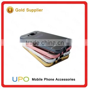 [UPO] New Arrival Mirror Metal Aluminum Bumper Acrylic Plastic PC Back Cover Case for Samsung Galaxy J7 thumbnail-5