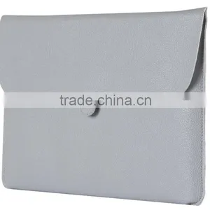 Ultra Slim & Lightweight Laptop Leather Sleeve Bag For Macbook, Carrying Bag Handbag for Macbook thumbnail-5