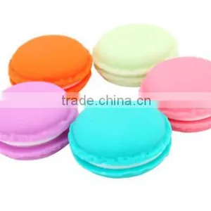 Christmas Gift Cute Macaron Shape Silicone Jewelry Box,silicone Jewelry Container thumbnail-1