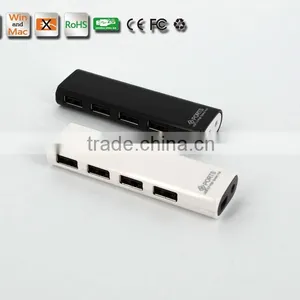 Slim Shape but High Speed 480MBPS Usb2.0 4 Por Hub Form Usb Por Hub Suppliers With Plastic Casing thumbnail-1
