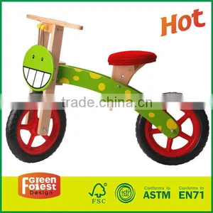 12inch Kids Balance Wooden Bike thumbnail-2