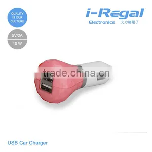 New Arrival Universal Car Cell Phone Chargers Dual Usb Car Charger thumbnail-3