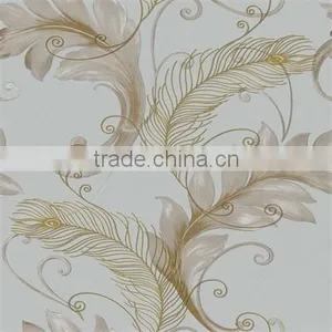 High Quality Bedroom Heavy Embossed Primo Pvc Wallpaper thumbnail-6